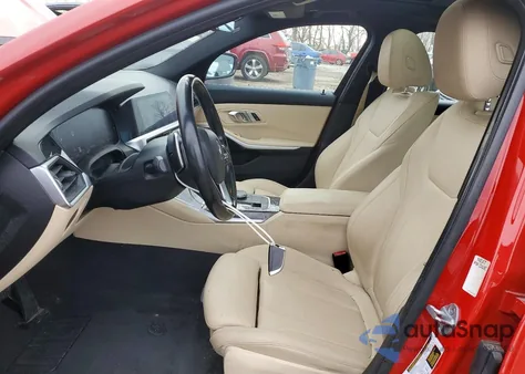 2020 BMW 330I z USA, uszkodzony, nr VIN WBA5R1C04LFH85282